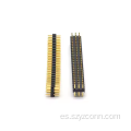 Conector de pasador de paso de 2,0 mm, tres filas rectas